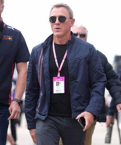 James Bond No Time To Die Daniel Craig Blue Jacket