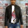 17 Again Oblow Leather Jacket