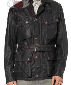 Jack Bauer 24 Live Another Day Black Leather Jacket