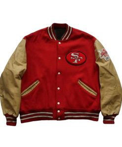 San Francisco 49ers Super Bowl Varsity Jacket