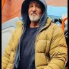 Sylvester Stallone Samaritan Stanley Kominski Yellow Puffer Jacket
