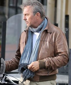 3 Days to Kill Ethan Renner Leather Jacket