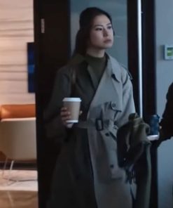 Katharine King So The Voyeurs 2021 Ari Grey Coat