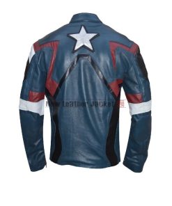 Avengers Age Of Ultron Captain America Leather Jacket 247x296
