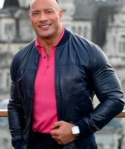 Black Adam 2022 Dwayne Johnson Leather Jacket 1 247x296
