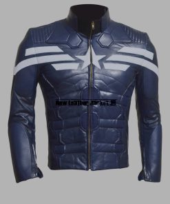 Captain America 2014 Leather Jacket Costume 247x296