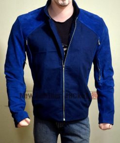 Captain America The Winter Soldier Blue Jacket 247x296