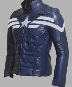 Captain America The Winter Soldier Leather Jacket Replica 247x296