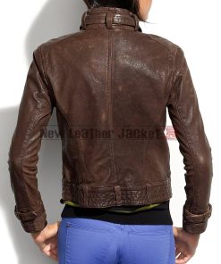 Captain America The Winter Soldier Natasha Romanoff Leather Jacket 247x296