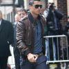 Cristiano Ronaldo Brown leather Jacket