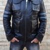 Resident Evil 6 Leon Synthetic Leather Jacket