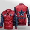 Dallas Cowboys Red Leather Jacket