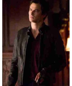Damon Salvatore Black Leather Jacket 450x568 1 247x296
