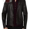 Damon Salvatore The Vampire Diaries Season 5 Leather Jacket
