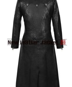 Devil May Cry 4 Dante Black Leather Coat Replica 247x296