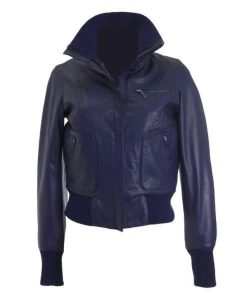 Doctor Who Rose Tyler Purple Leather Jacket 01 247x296