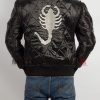 Black Ryan Gosling Drive Movie Scorpion Jacket