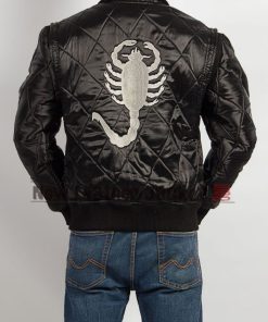 Black Ryan Gosling Drive Movie Scorpion Jacket