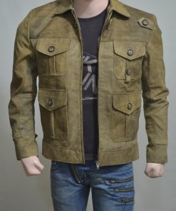 Expendables 2 Jason Statham Leather Jacket 01 247x296