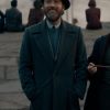 Jude Law Fantastic Beasts: The Secrets of Dumbledore 2022 Grey Coat