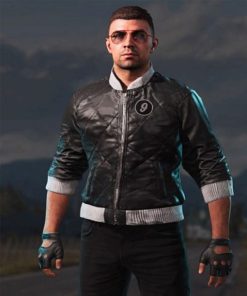 Far Cry 5 Viper Bomber Style Leather Jacket