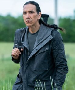 Rainbird Firestarter 2022 Michael Greyeyes Black Cotton Jacket