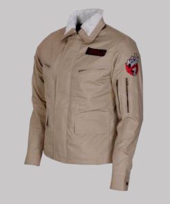Ghostbusters Afterlife 2021 Cotton Beige Jacket 247x296