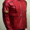 Peter Quill Guardians of the Galaxy Chris Pratt Leather Jacket