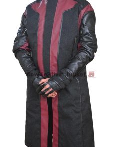 Hawkeye Avengers 2 Leather Coat 247x296