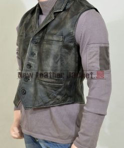 Cullen Bohannan Hell on Wheels Leather Vest
