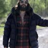 Dr. Michael Morbius Jared Leto Blue Puffer Jacket