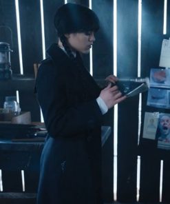 Jenna Ortega Wednesday Trench Coat 247x296