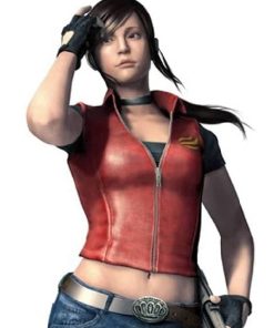 K4w3boZkGf Claire Redfield Resident Evil Leather Vest 1 1 247x296