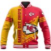 Kansas City Chiefs Varsity Red and Yellow Jacket
