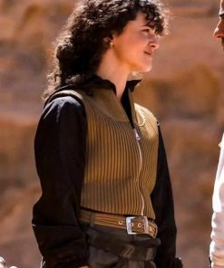 May Calamawy Moon Knight 2022 Layla El-Faouly Corduroy Vest