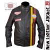 Le Mans Steve McQueen Leather Jacket