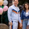 Huck Dembo Me Time 2022 Mark Wahlberg White Tracksuit