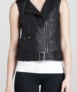 Melissa And Joey Lennox Scanlon Leather Vest Replica 247x296