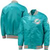 Miami Dolphins Green Full Snap Jacket