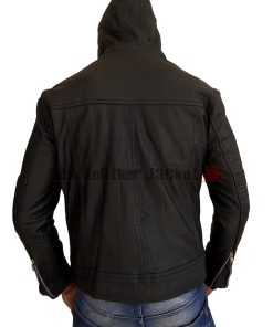 Mission Impossible Ghost Protocol Hooded Leather Jacket 247x296