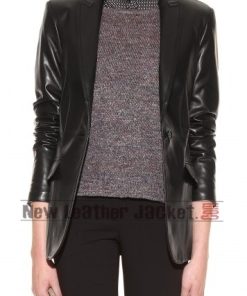 Natasha Romanoff Leather Blazer 2014 247x296