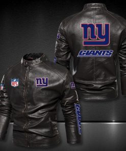 New York Giants Leather Jacket