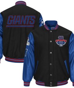 New York Giants Super Bowl XLVI 10 Year Anniversary Jacket