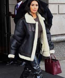 New York Kim Kardashian Shearling Jacket 600x800 1 247x296