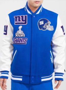 New York Giants Pro Standard Letterman Jacket