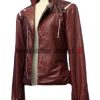 No More Heroes Travis Touchdown Red Leather Jacket