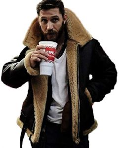 Tom Hardy Dunkirk Farrier Leather Jacket