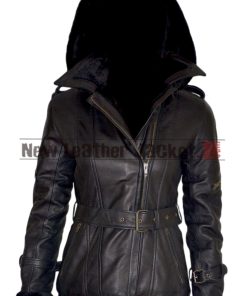Once Upon A Time Emma Swan Black Leather Jacket 247x296