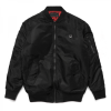 Owsla M1 Streetwear Bomber – Black Satin Casual Jacket