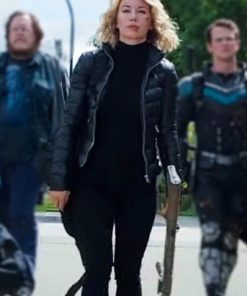 Jennifer Holland Peacemaker 2022 Emilia Harcourt Jacket